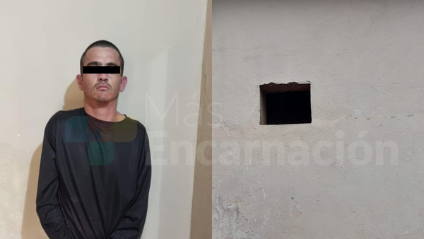 Detenido escapa por el ventiluz de la comisaría 2da. de Encarnación