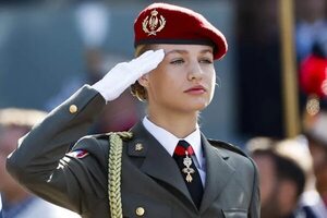 La princesa Leonor, estrella del desfile del 12 de octubre en España - Gente - ABC Color