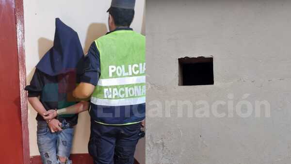 Recapturan a preso fugado de la comisaria 2da. de Encarnación