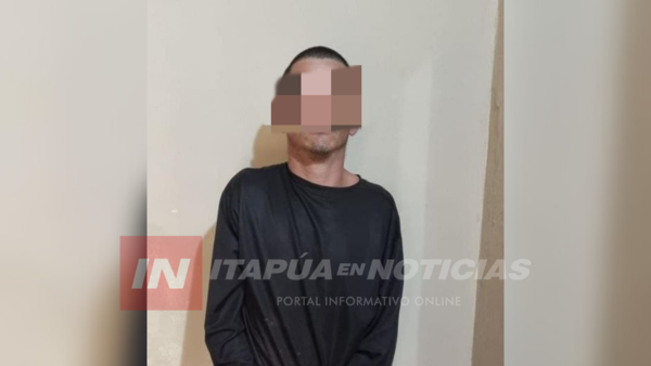 POLICÍA RECAPTURA A PRESUNTO DELINCUENTE QUE SE ESCAPÓ DE LA COMISARÍA 2° DE ENCARNACIÓN - Itapúa Noticias