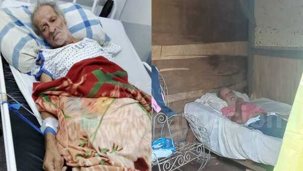 Anciano necesita ayuda de la ciudadanía tras ser dado de alta del hospital