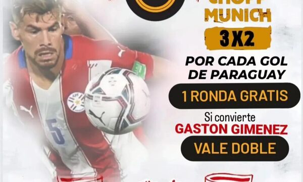 Regalarán ronda gratis de birra por cada gol de la Albirroja