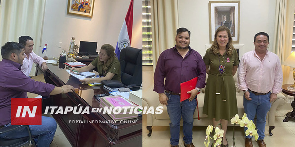 INTENDENTE DE TRINIDAD SE REUNIÓ CON LA MINISTRA DE SALUD PÚBLICA - Itapúa Noticias
