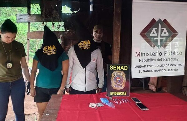 Golpean centro de distribución de crack en una vivienda de San Juan del Paraná