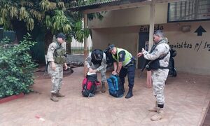 Abandonan marihuana en inmediaciones de cárcel en CDE