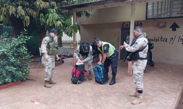 Abandonan marihuana en inmediaciones de cárcel en CDE