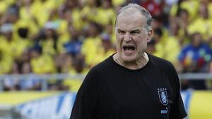 Bielsa valora el punto que logró Uruguay en Colombia