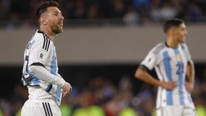 Lionel Messi lapidario con Tonny Sanabria