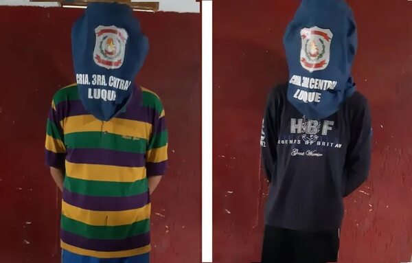 Dos barras bravas del Sportivo Luqueño fueron aprehendidos por atacar a policías - Policiales - ABC Color