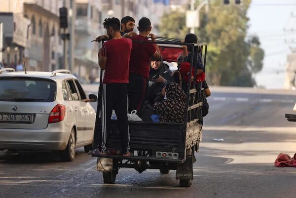 Confusión y caos entre civiles de Gaza tras anuncio de Israel de evacuar hacia el sur - Mundo - ABC Color
