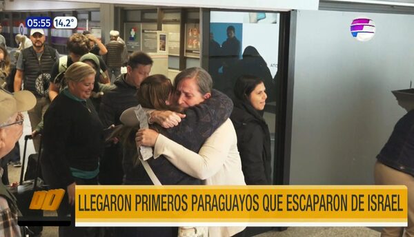 Llegaron primeros paraguayos que escaparon de Israel | Telefuturo