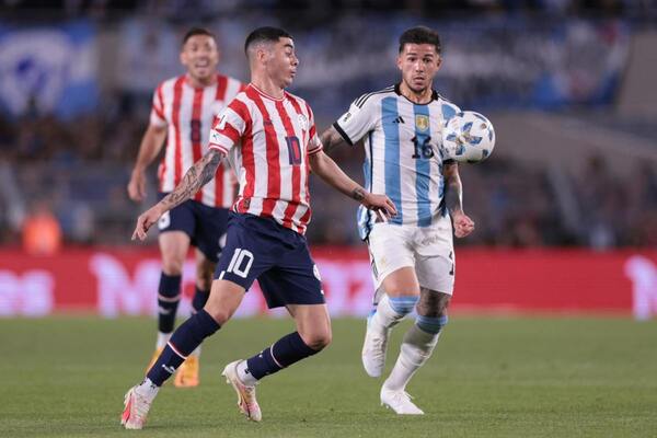 PARAGUAY LA SACA BARATA ANTE ARGENTINA; PARTIDO FLOJO Y DERROTA POR LA MÍNIMA
