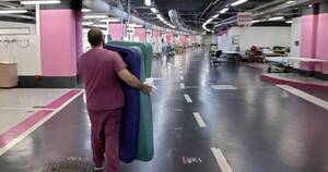 La Nación / El mayor hospital subterráneo enfrenta el peligro de la guerra