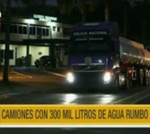 Gobierno envía 300.000 litros de agua al Chaco - Paraguay.com