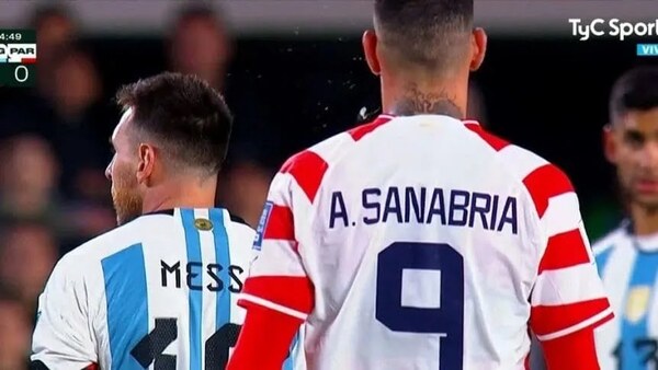 Messi habló sobre el escupitajo de Tony Sanabria