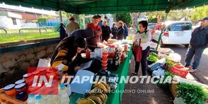 PRODUCTORES AGROECOLÓGICOS SE ENCUENTRAN EN PLENO CENTRO DE ENCARNACIÓN - Itapúa Noticias
