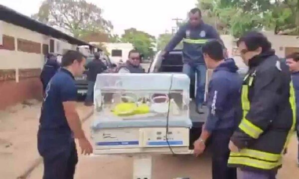 Cortocircuito en el Hospital de Coronel Oviedo obligó a evacuar a 8 pacientes neonatales – Prensa 5
