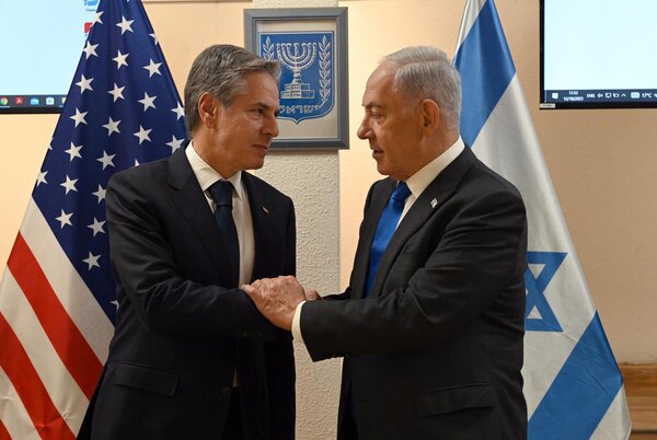 Netanyahu dijo a Blinken: “Hamás es enemigo de la civilización y será aplastado” | 1000 Noticias