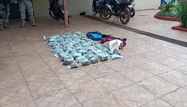 Abandonan macoña a bulto frente a la cárcel de Ciudad del Este