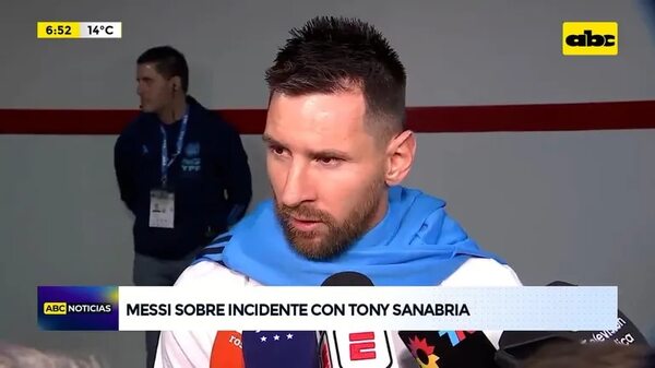 Video: Messi, sobre el supuesto escupitajo de Sanabria - ABC Noticias - ABC Color