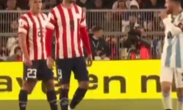 (VIDEO) Muestran ángulo frontal de lo que pasó con Messi y Tony Sanabria