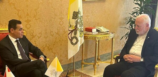 Rub茅n Ram铆rez Lezcano se re煤ne en la Santa Sede con Paul Richard Gallagher, secretario para las Relaciones con los Estados del Vaticano聽 - Revista PLUS