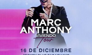 Anuncian concierto de Marc Anthony para el 16 de diciembre