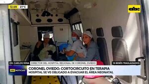 Video: Hospital se ve obligado a evacuar el área neonatal - ABC Noticias - ABC Color