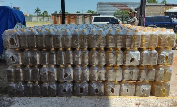Incautan 12.000 litros de aceite en Coronel Oviedo - El Independiente