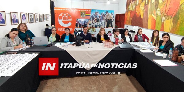 DIEGO AQUINO PARTICIPA DE ELABORACIÓN DEL PLAN DISTRITAL DE EDUCACIÓN - Itapúa Noticias