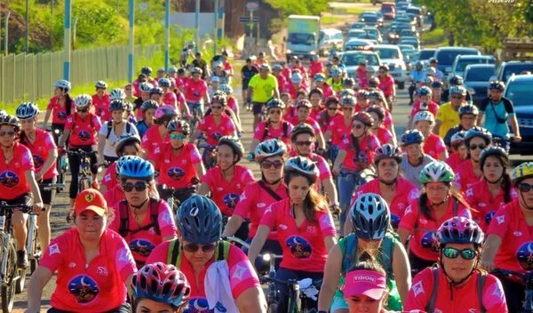 Octubre Rosa: invitan a tradicional paseo “Día de la Mujer en Bicicleta” - Nacionales - ABC Color