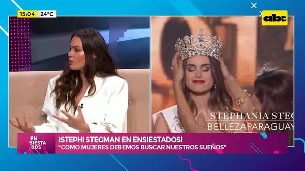 Video: ¡Stephi Stegman en Ensiestados! - Ensiestados - ABC Color