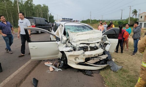 Una persona murió y otra resultó herida tras choque frontal en Concepción