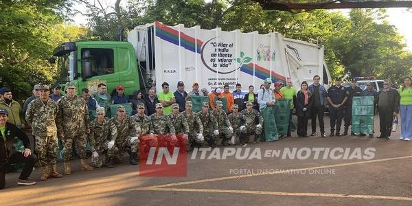 CON GRAN ÉXITO SE REALIZÓ MINGA AMBIENTAL EN SAN JUAN DEL PARANÁ - Itapúa Noticias