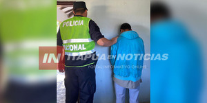 SOSPECHOSO DE HURTO FUE APREHENDIDO EN JOSÉ L. OVIEDO  - Itapúa Noticias