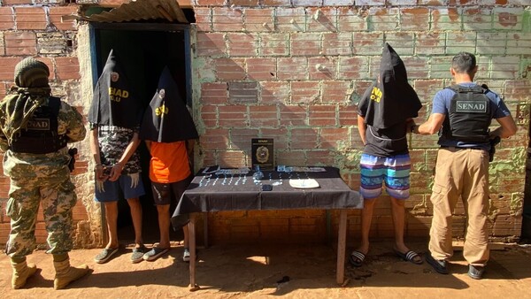 San Lorenzo: Desbaratan negocio familiar de venta de drogas