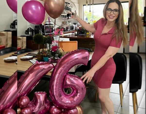 ¡Ndi! Clara Franco hizo un collage de como lucía cuando no tenía cuernos y como quedó cuando le montaron los cachos