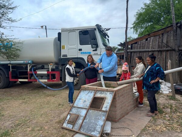 Abastecen de agua a comunidades indígenas y rurales del Chaco - ADN Digital