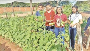 CHICOS IMPLEMENTAN UNA EXITOSA HUERTA ESCOLAR ORGÁNICA