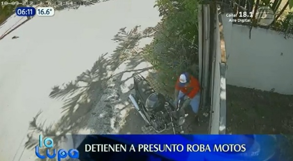 Atraparon a "robamotos" - Noticias Paraguay