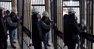 La Nación / Con una tarjeta se vulneran cerraduras del “cascarón” de nuevas cárceles, constató MOPC