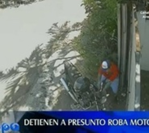 Atraparon a "robamotos" en Asunción - Paraguay.com