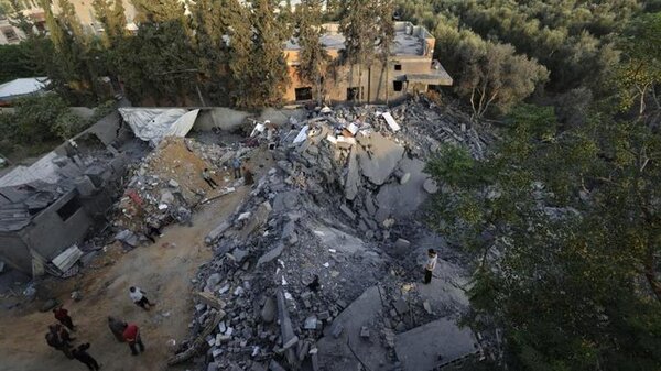 Más de 1.300 edificios de la Franja de Gaza destruidos por bombardeos
