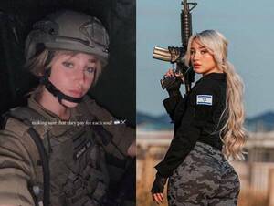 [VIDEO] La modelo de Onlyfans que fue a pelear contra los terroristas de Hamas