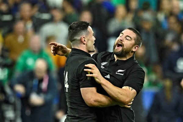 Versus / Los "All Blacks" se imponen en un épico partido a Irlanda y se enfrentarán a "Los Pumas" en semis