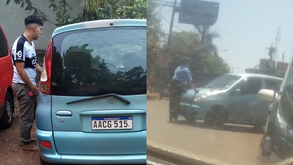 Identificaron a conductor que intentó arrollar al director de la Policía Municipal de Encarnación