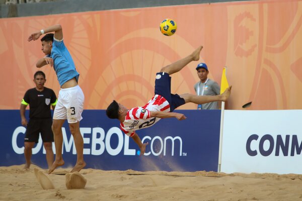 A pura victoria de principio a fin, Paraguay gana la Liga Evolución de futbol playa - La Tribuna