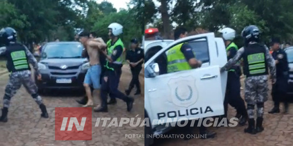 SUPUESTO LADRÓN ESCAPÓ Y FUE RECAPTURADO EN ENCARNACIÓN - Itapúa Noticias