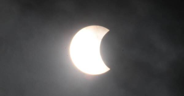 La Nación / El eclipse solar fue visto en Paraguay