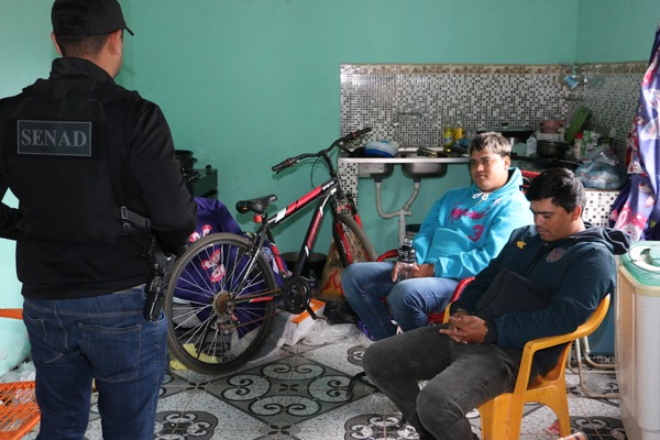 Desmantelan mayoristas de la droga en Nanawa, Chaco | 1000 Noticias
